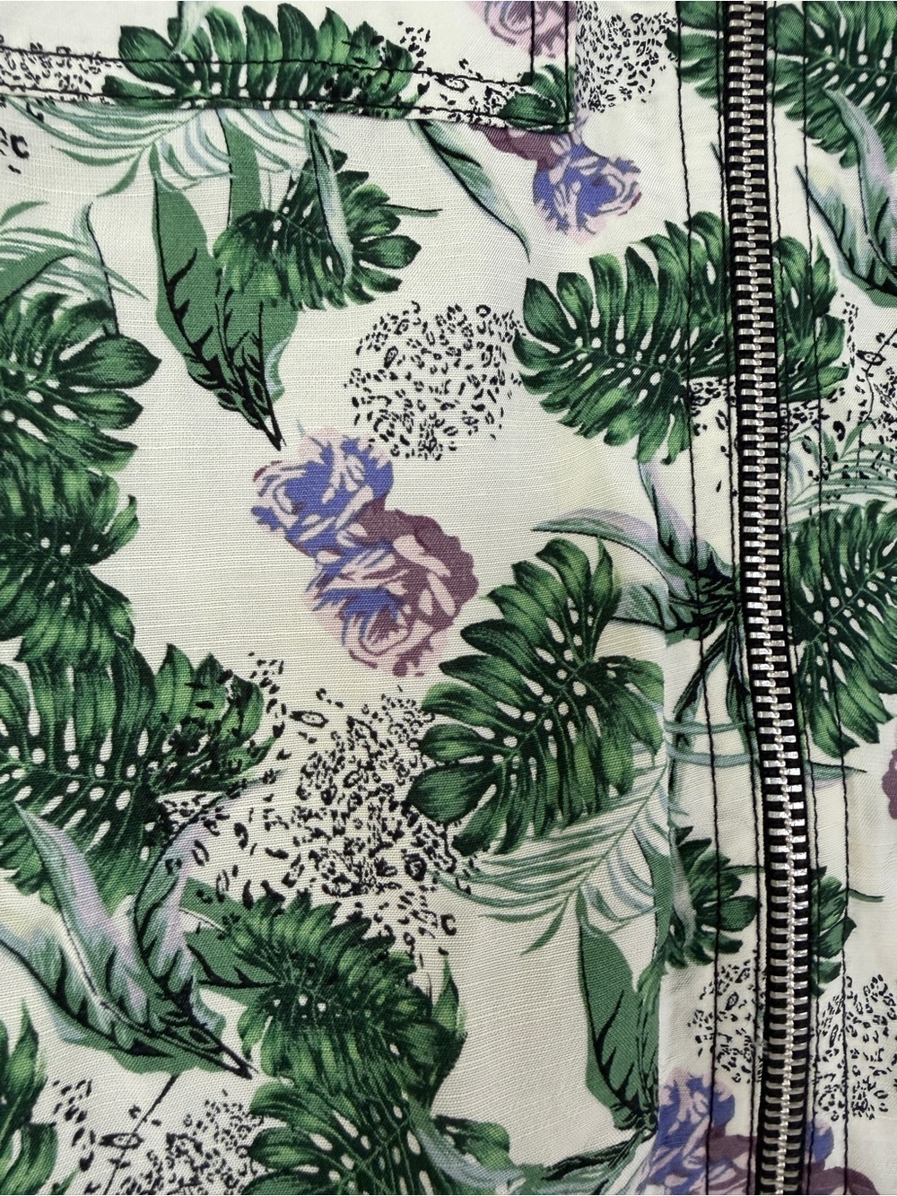 Maje Women Short jumpsuit in printed viscoselinen - Picture 6 of 7